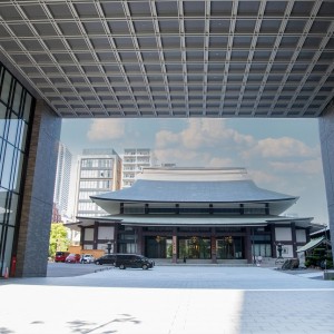 山門を兼ねた複合新施設