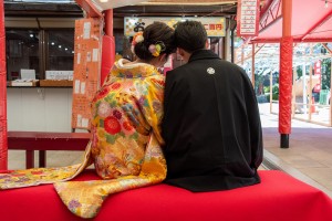 お衣装色打掛の彩花