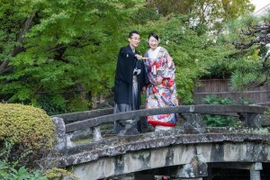 五風荘のお庭にて