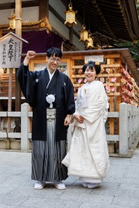 綿帽子を外しての お写真