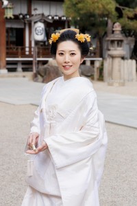 新日本髪とべっ甲簪